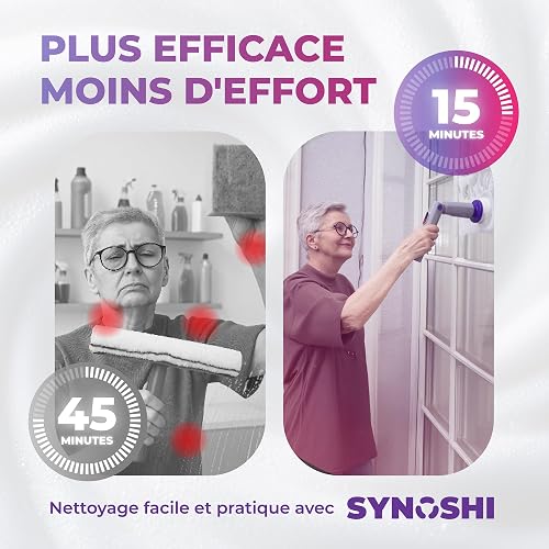 SYNOSHI PRO Electric Spin Scrubber. Power Cleaning Brush, Cordless Scrubbing - 5