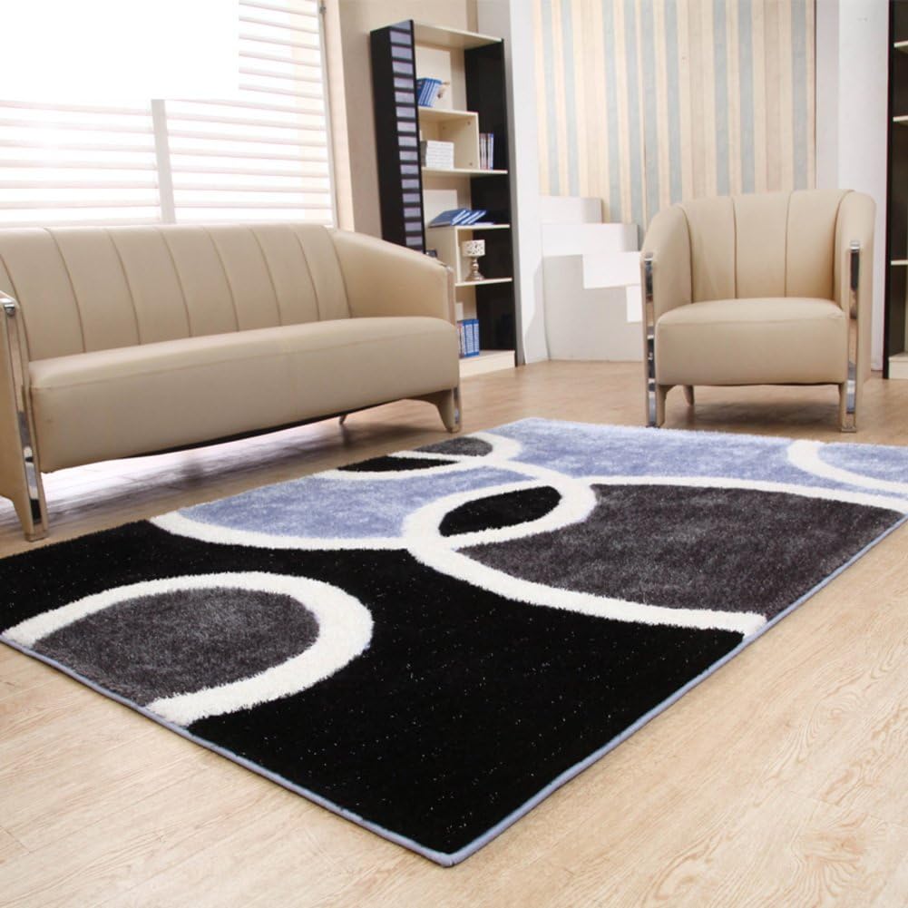 Carpet-stretch yarn, Modern minimalist, Bedroom, Coffee table, Study, Entrance, Foot pad-K 140x200cm(55x79inch)