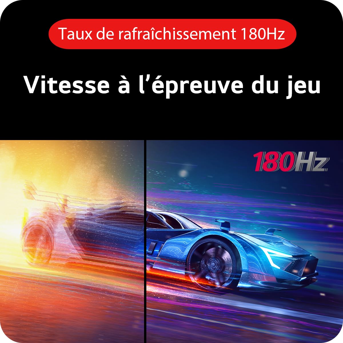 LG Ultragear™ 32GS60QC-B.AEU Ecran PC Gaming 32" - Dalle VA résolution QHD (2560x1440), 1ms 180Hz, HDR 10, sRGB99% (CIE1931), AMD FreeSync, inclinable, DisplayPort 1.4, HDMI 2.0 (2)