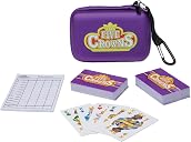 Five Crowns Travel Case Bundle, Cards, Scorecard Included – Card Game for Kids and Adults, Family Game Night, The Game isn’t Over Until The Kings Go Wild!, 5 Suited Rummy Style Card Game, Ages 8+
