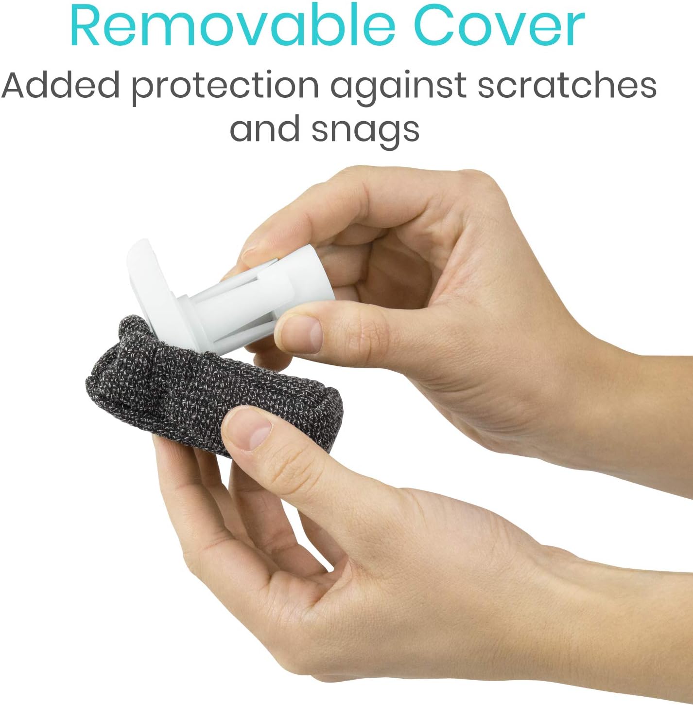 Vive Walker Ski Glide Covers 4 PCS - Heavy Duty Removable Padded Caps - Universal Fit Sock Pad for Indoor and Outdoor Use - Durable Medical Walker Floor Padding - Seniors Rollator Glider Accessories : Health & Household