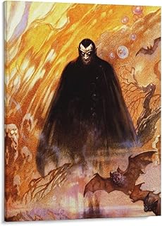 Frank Frazetta Poster Count Dracula by Frank Frazetta Art Canvas Painting Decor Wall Print Photo Home Modern Decorative 11x14inch(28x35cm)