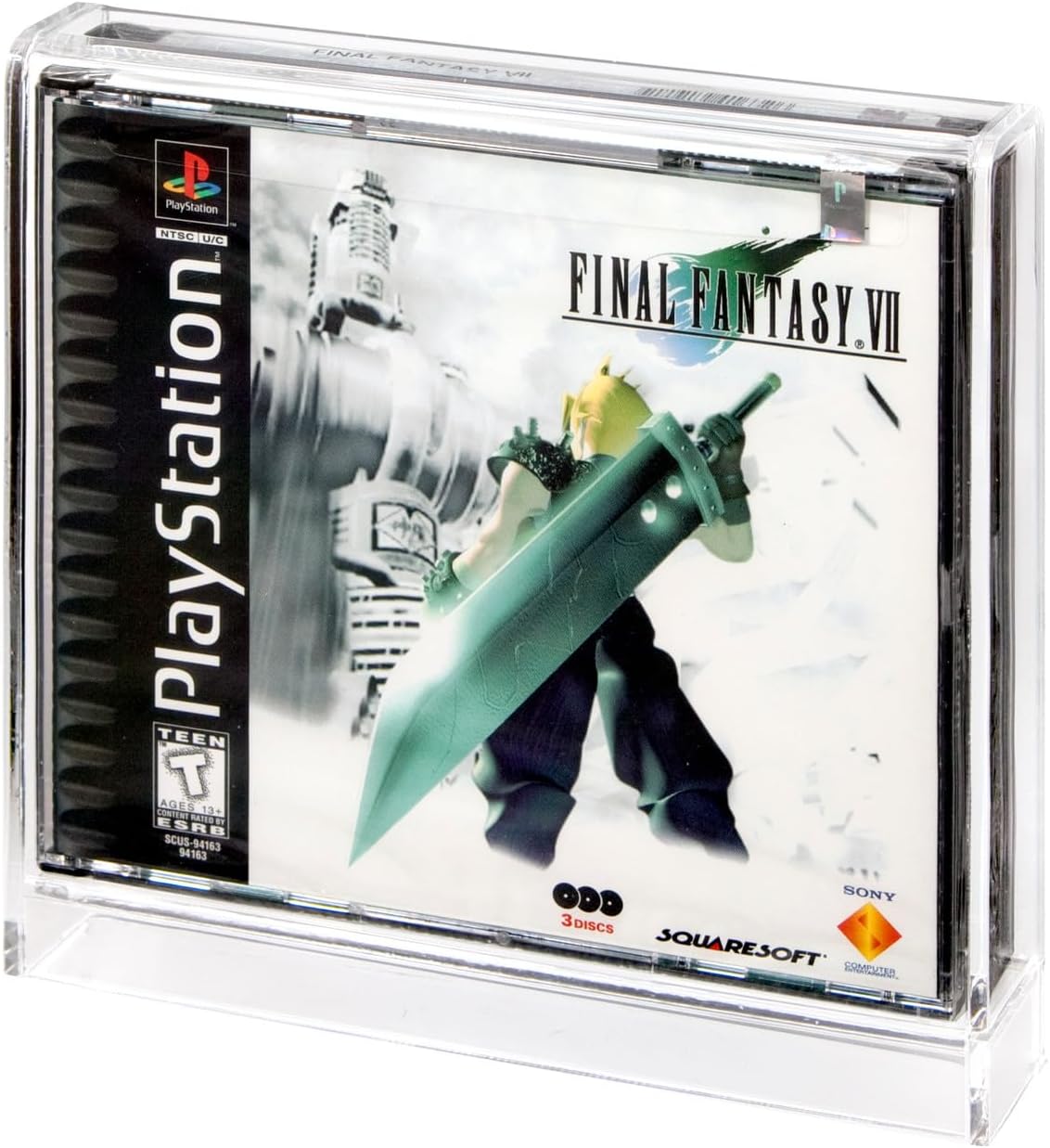 Video Game Display Case for Playstation 1 (PS1) - (Multi Disc Case)