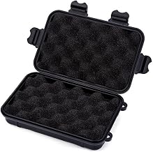 Organizador de caixa de ferramentas estojo impermeável ao ar livre portátil à prova de choque caixas de armazenamento de ferramentas à prova de pressão recipientes selados para viagem de sobrevivência caixa de ferramentas organizador estojo (cor: P preto)