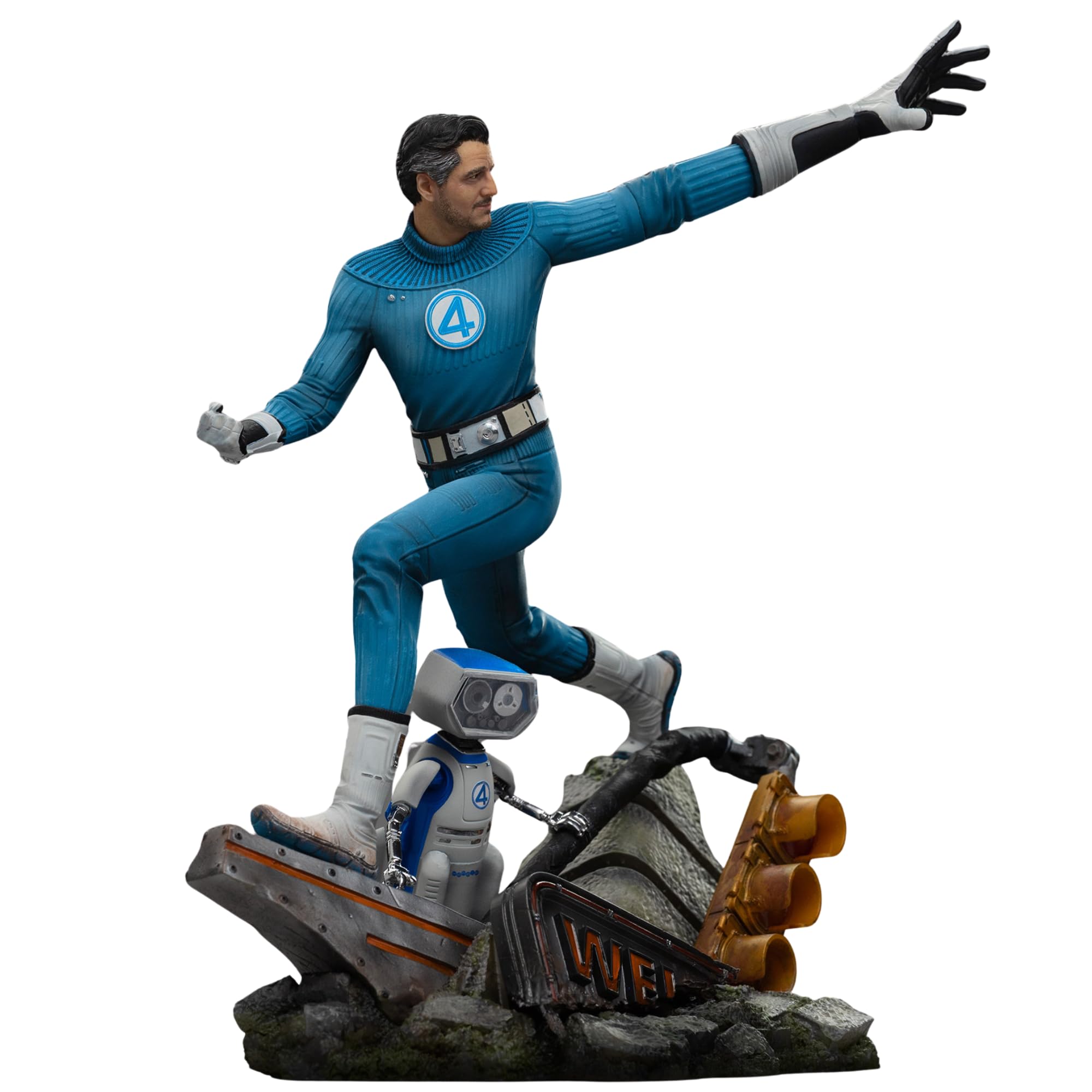 Iron Studios Statue Art Scale 1/10 Fantastische Mister, die 4 fantastischen ersten Schritte, 26 cm