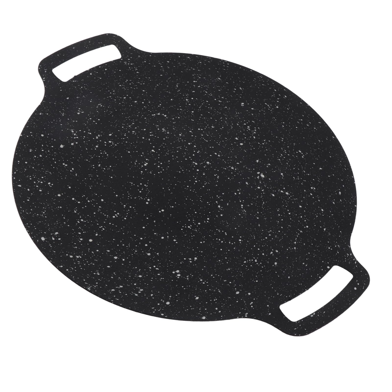 Piastra per Barbecue Coreana Maifan Pietra Rotonda per Barbecue Piastra Antiaderente Resistente alle Alte Temperature per Campeggio All'aperto (38 cm)