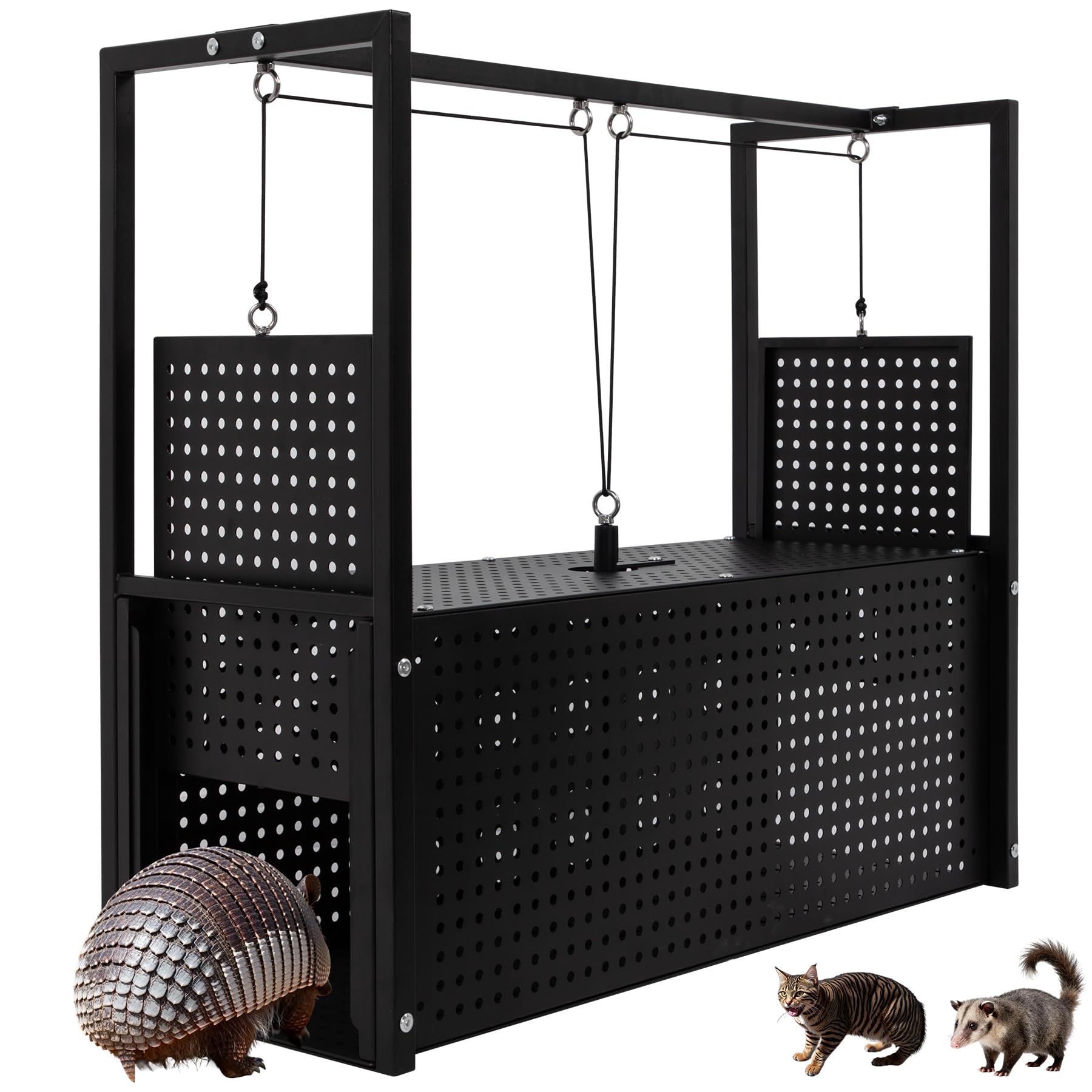 Amazon.com : Toriexon Live Animal Trap Cage 32'', Heavy Duty Steel