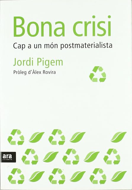 Portada de Bona Crisi: Cap a un Mon Postmaterialista