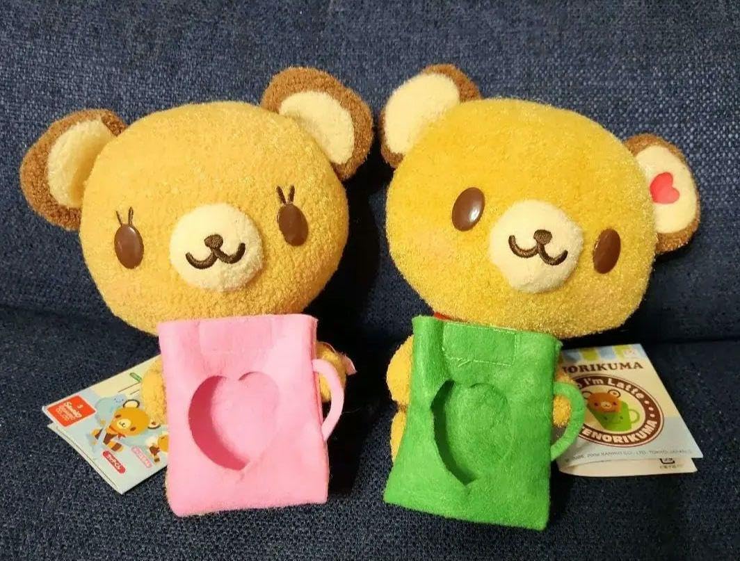 てのりくま　ぬいぐるみポーチ Amazon.co.jp: キャラクター 2005年デビューてのりくま ぬいぐるみ