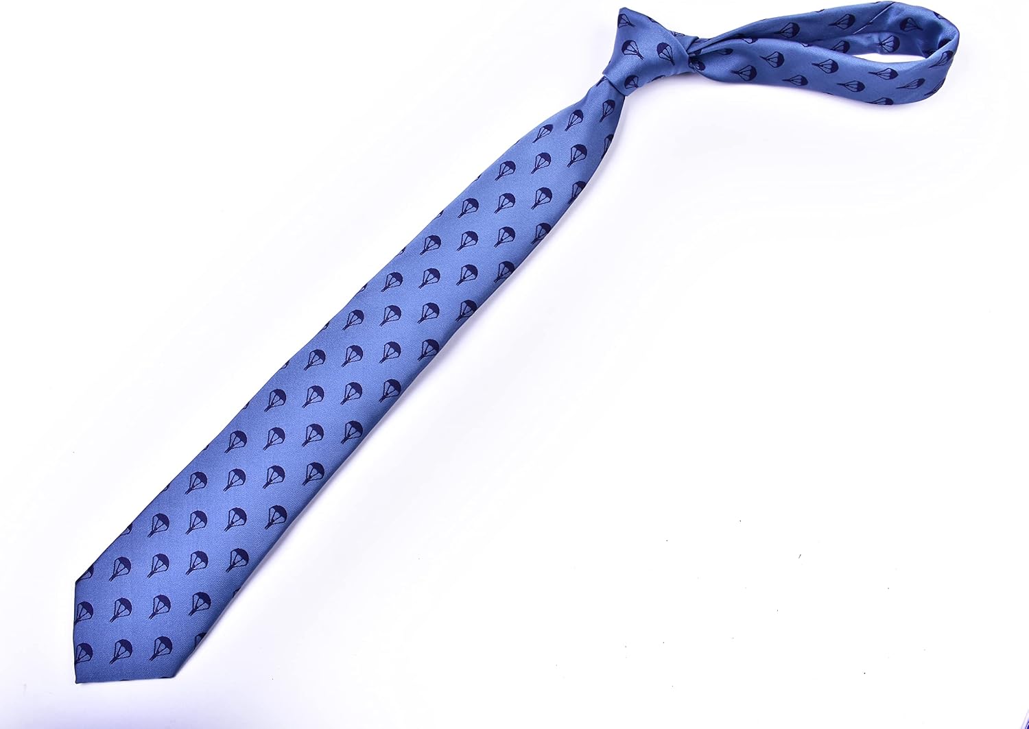 Parachute necktie, skydiving necktie, skydiver necktie, paratrooper gift, paramilitary necktie, paramilitary gift