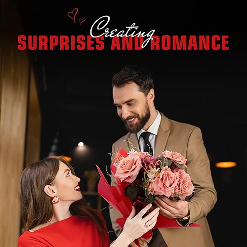 Miniatura 6 de Ctosree 320 hojas de papel de regalo de flores a granel, hojas de papel de embalaje floral a granel, suministros de ramo de floristería, embalaje de