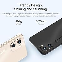 Vista 7 de UMIDIGI Teléfono celular G1 Dual Sim 4G LTE Global Desbloqueado Teléfono, Unisoc T610 hasta 1.8GHz, 2+32GB 256G Expandible, 6.52" HD+, 5150mAh