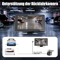 BDFFLY 7" Vezeték Nélküli CarPlay Autós Kijelző Apple és Android Kompatibilitással, GPS Navigációval, Tolatókamerával, Hangvezérléssel és Bl 6