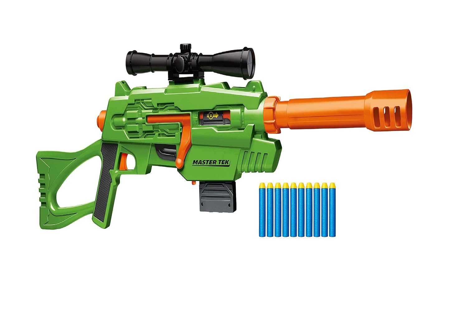 Buzz Bee Air Warrior Master Tek Blaster Toy Gun with