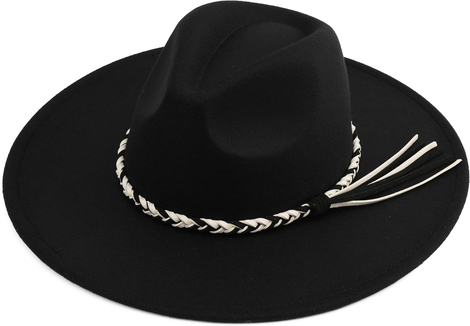 Big Wide Brim Women Fedora Hat