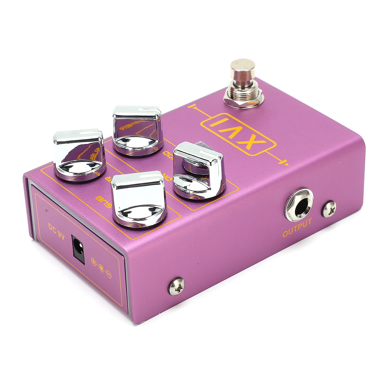Pédale D'effet Octave Effets Mod Guitare électrique Indépendante Haut vers Le Bas R‑13 Violet
