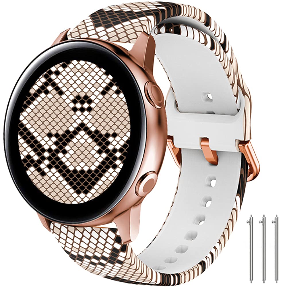 TOOLAIK Compatible With Samsung Watch 6 Classic 47mm/43mm,Samsung watch 5/5pro,Samsung watch 4,Galaxy Watch 3 41mm Band,Samsung Active 2 Watch Band