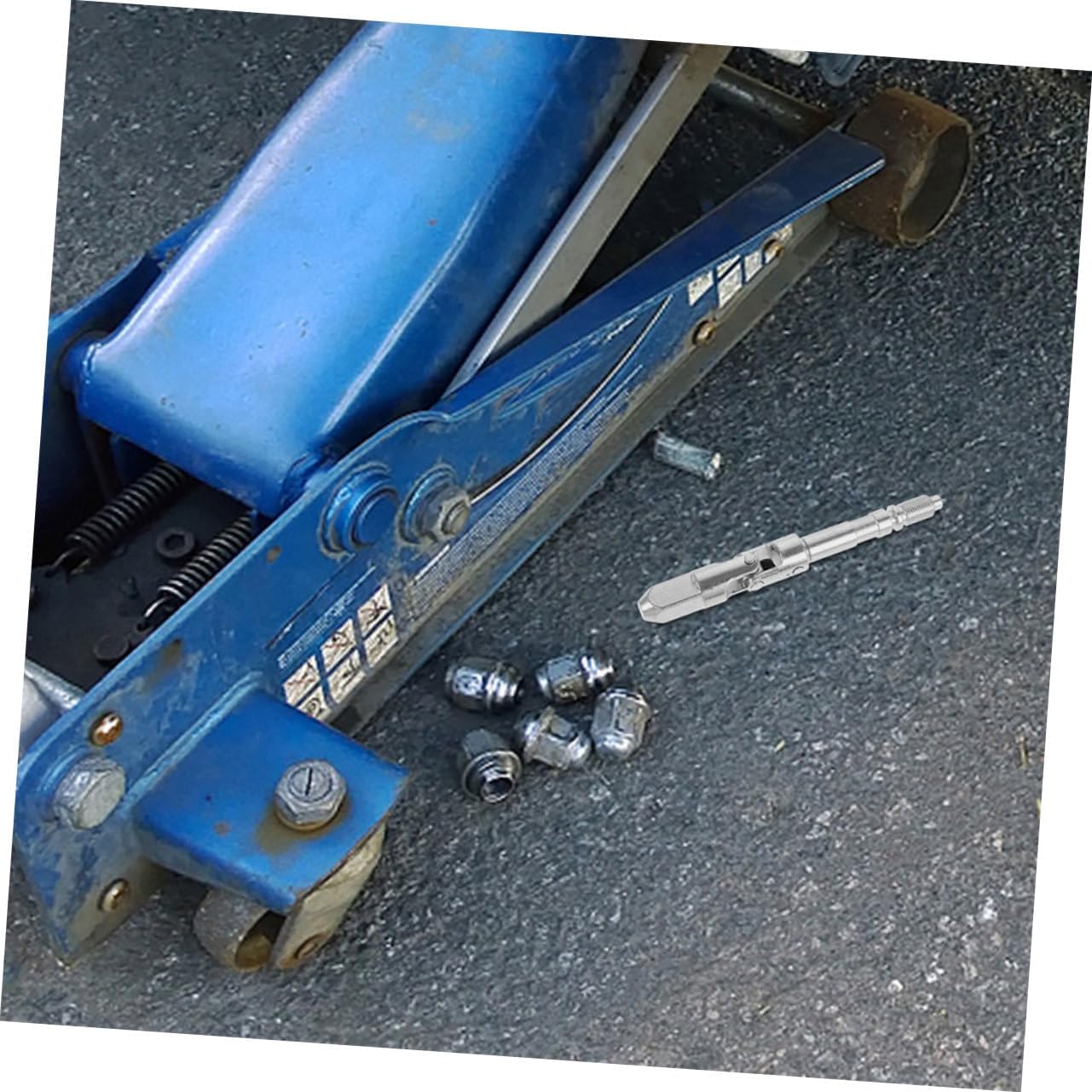 Cabilock Jack Hydraulic Rod Jack Stand Wall Mount Holder Precision Horizontal Dual Pump Release Head Pressure Relief
