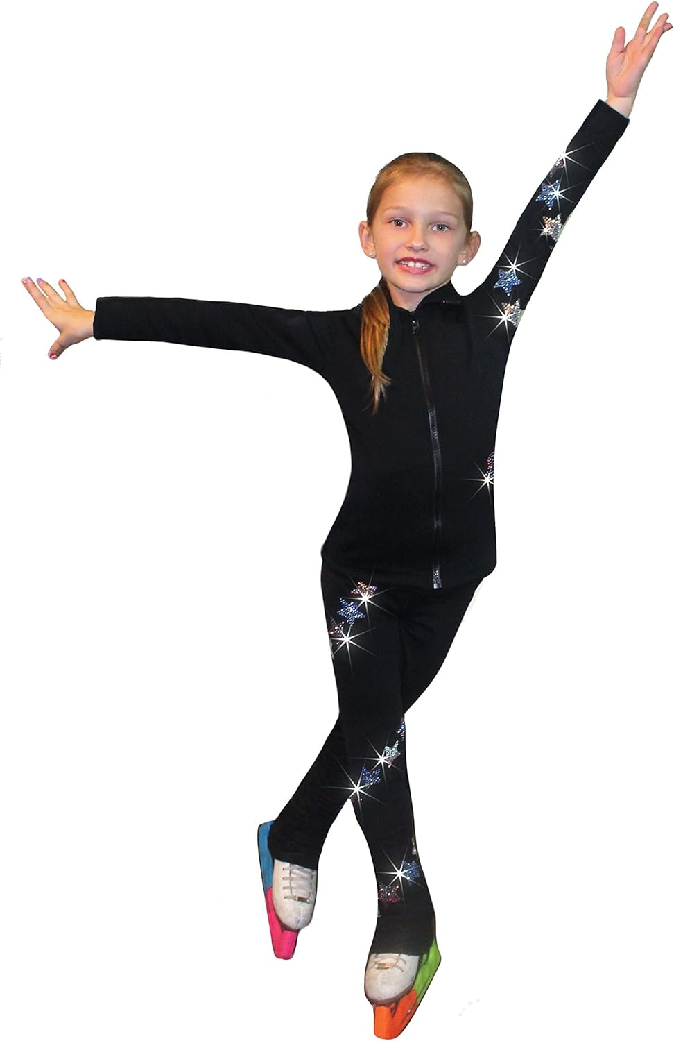 Ice Fire Polartec Fleece Spiral Stars Jacket