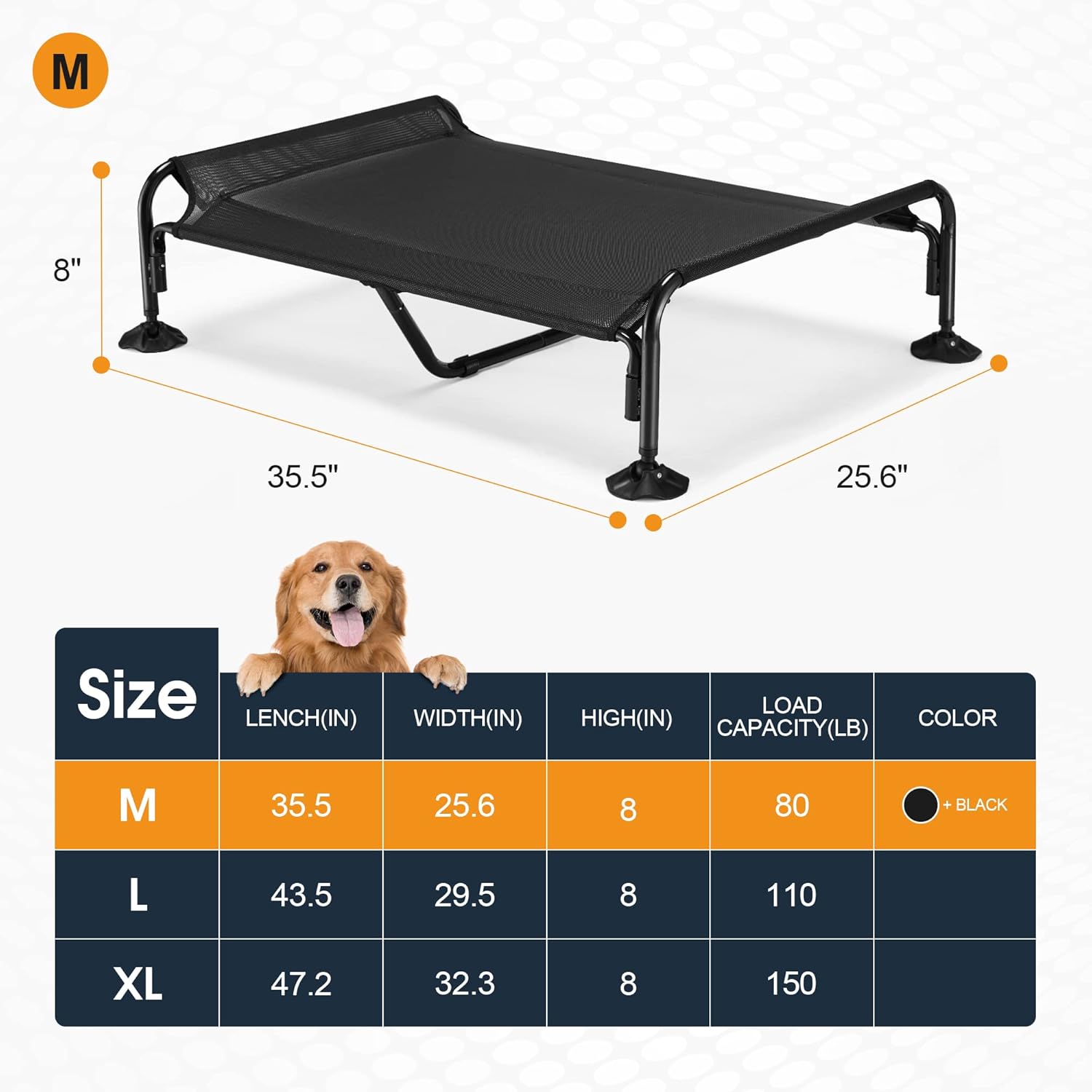 Camas Elevadas Catre Para Perros Grandes Cama Ortopedica Para