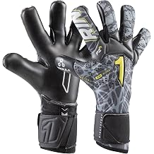 Rinat Xtreme-Guard Dominius Alpha-Pro Goalkeeper Gloves AXG Formula German Latex Grip, Negative Cut, Impact Absorption, Breathable Backhand, Adjustable Wrist Closure