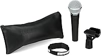 Vista 3 de Shure SM58 Cardioid Dynamic Vocal Microphone (2-Pack)