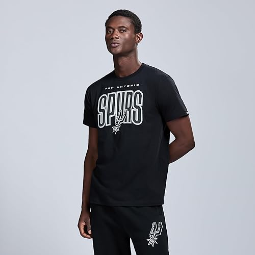 Miniatura 2 de GAME 7 NBA Camiseta de Hombre GAME 7 X NBA con Licencia Oficial de Gráficos de Manga Corta Ligera Clásico Cuello Redondo de Algodón