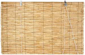 Tenda Ombreggiante In Bambù | 100x240cm | Con Carrucola | Per Interni Ed Esterni - Foto 11