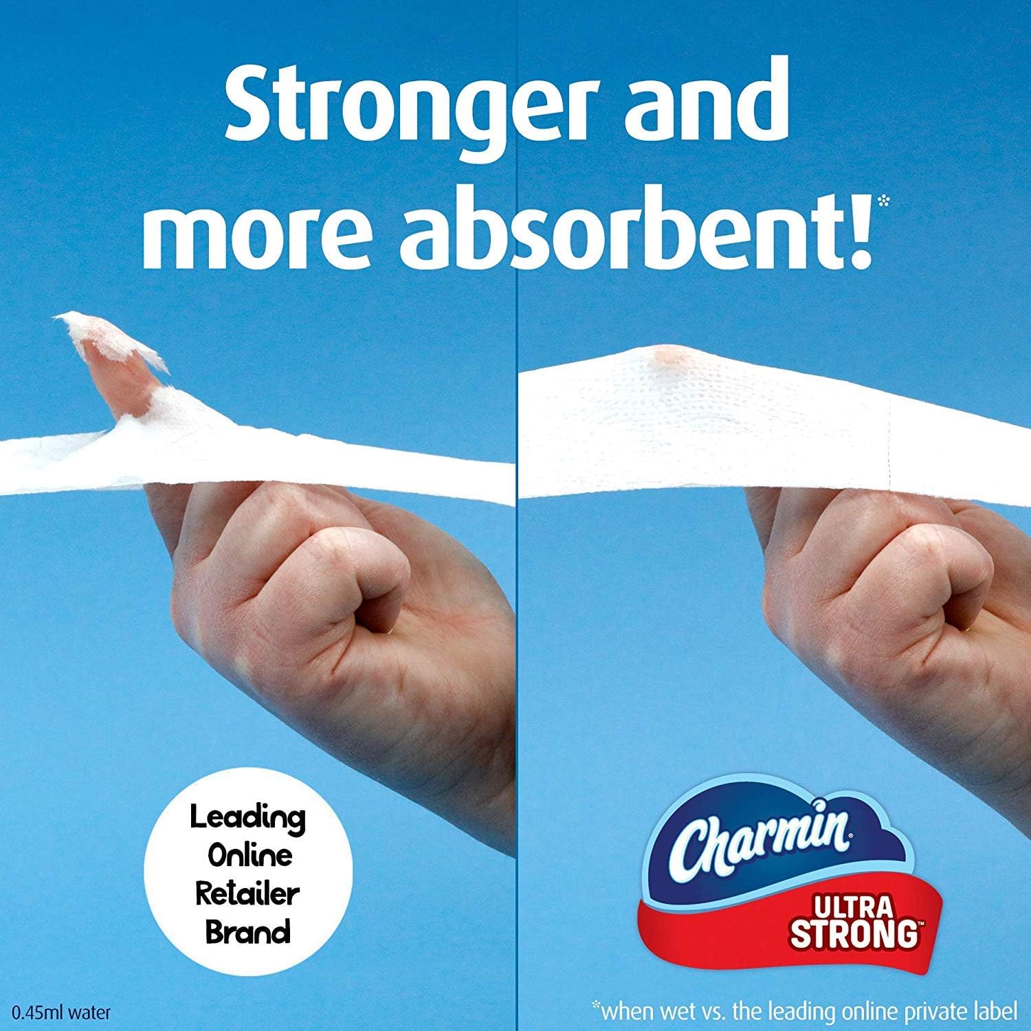 Charmin Ultra Strong Clean Touch, Toilet Paper, 6 Count (Pack of 1)