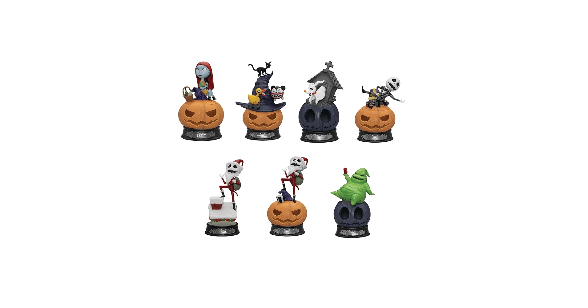 ミニ・Dステージ #009 ナイトメアー・ビフォア・クリスマス 6体セット ミニ・Dステージ】#009『ナイトメアー・ビフォア・クリスマス』6