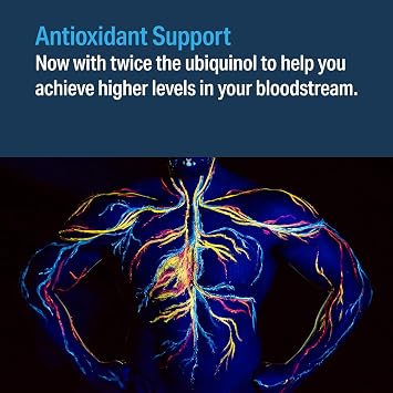 Advanced Bionutritionals Ubiquinol CoQ10, Increased Energy Production, Natural Antioxidant Supplement, Manufactured in The USA, 30 Softgel