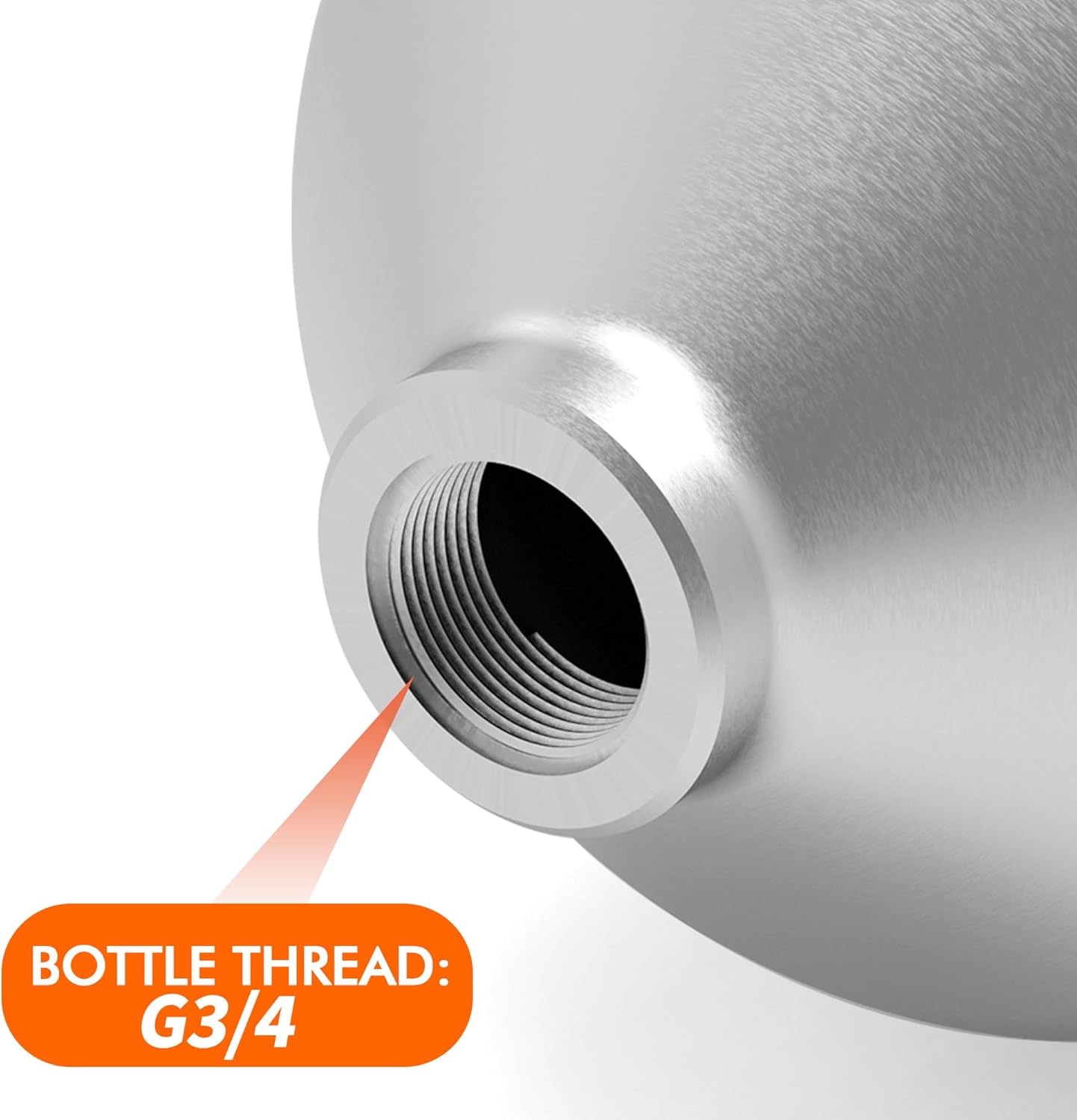 TUDIVING-11.1L Scuba Diving Tank | 80 cu. ft Aluminum Tank | 4500psi Scuba Cylinders | Diving Bottle with Scuba Valve-NO DOT