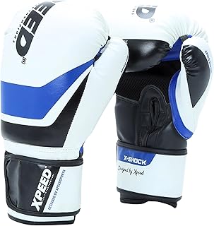 XPEED Boxing Gloves, XP2473 X-Shock Sparring Gloves for Boxing, MMA, Kickboxing, Muay Thai | Fight Boxing for Men &amp; Women...