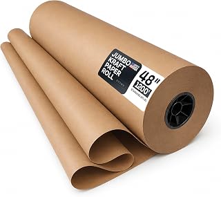 Brown Kraft Paper Roll, 48" x 14400" (1200 feet) - USA-Made, IDL Packaging