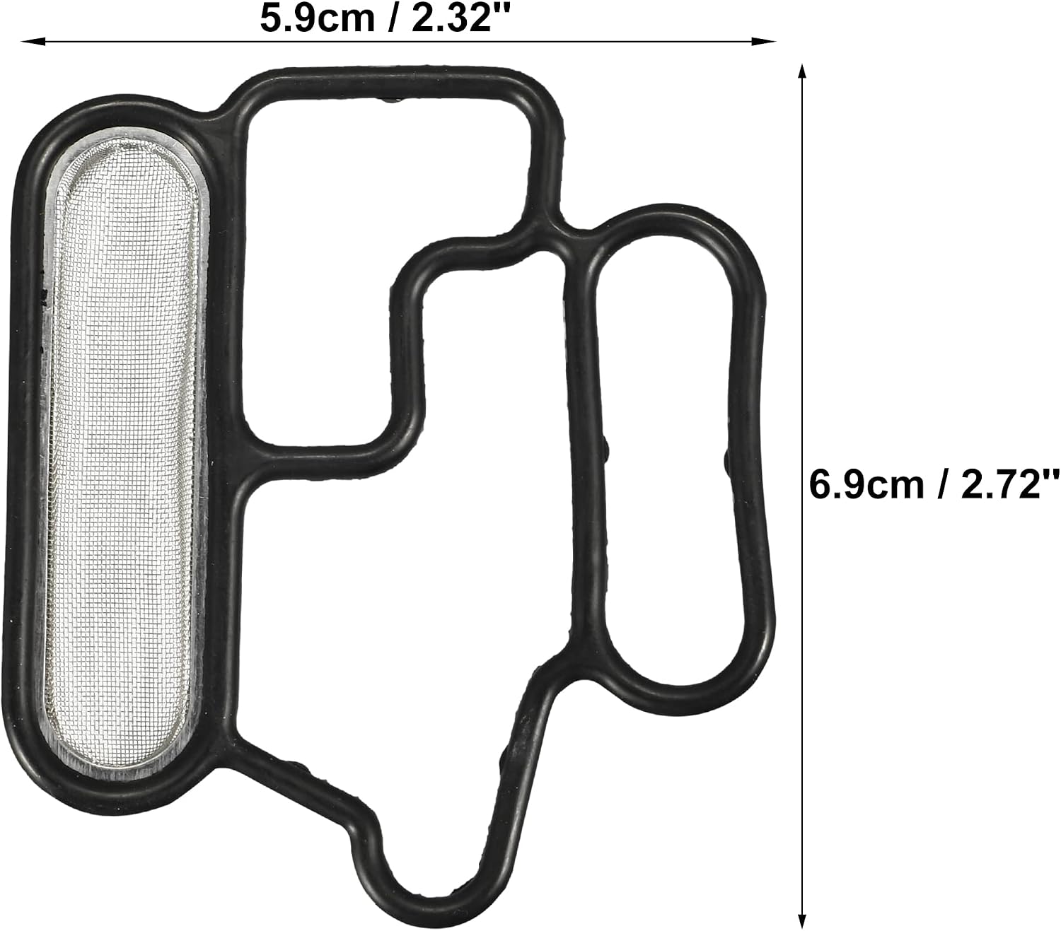 ACROPIX Auto Solenoid Gasket Spool Valve Filter Screen Fit for Honda Accord - Pack of 1 Black