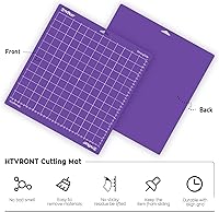 Vista 27 de HTVRONT Alfombrilla de corte de agarre estándar, paquete de 6 alfombrillas de corte de 12 x 12 pulgadas, compatibles con Cricut Maker 3/Maker
