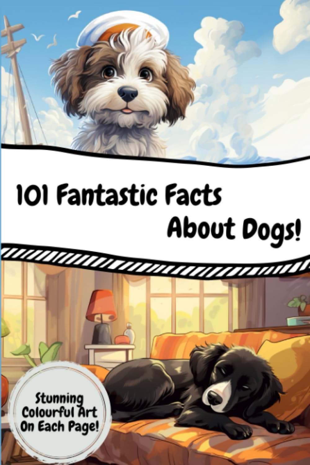 101 Facts About Dogs: Fun Fact Book For All Ages