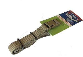 ROK Straps Coyote Tan Tactical 18"-5ft Adjustable Tie Down w/Loops