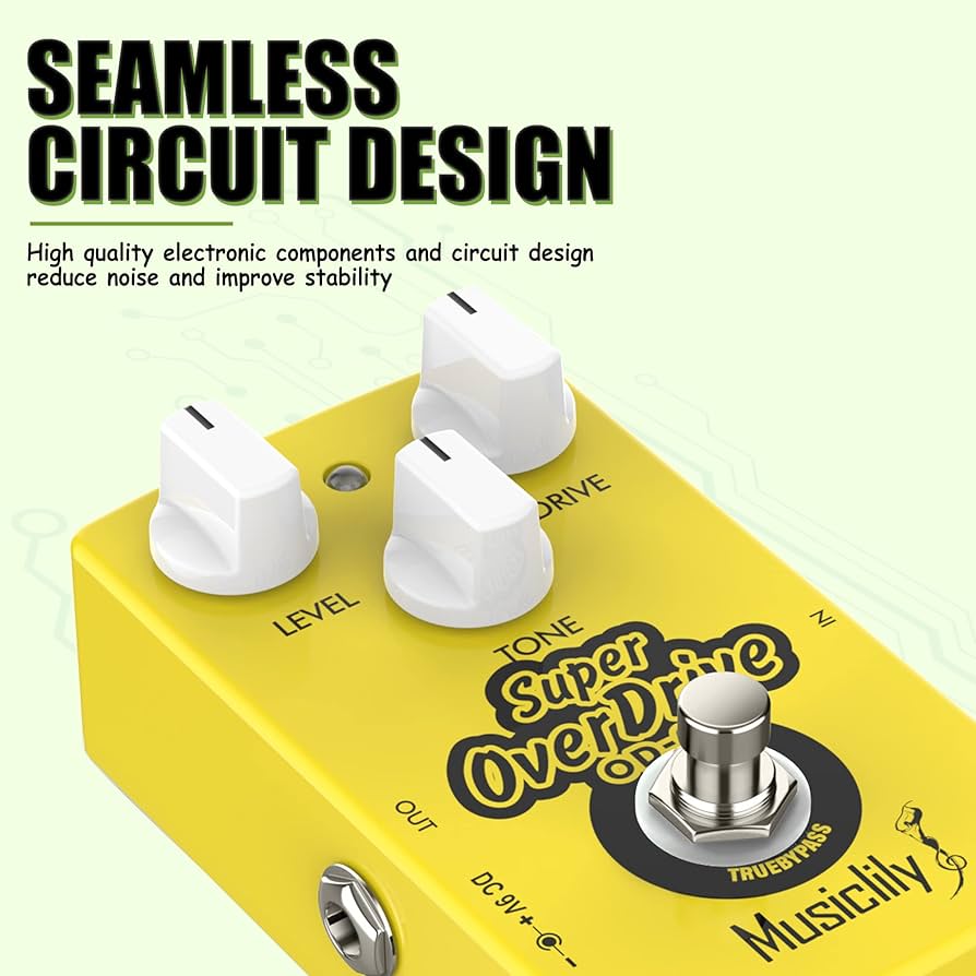 Amazon.co.jp: Musiclily Pro Super Overdrive ギター
