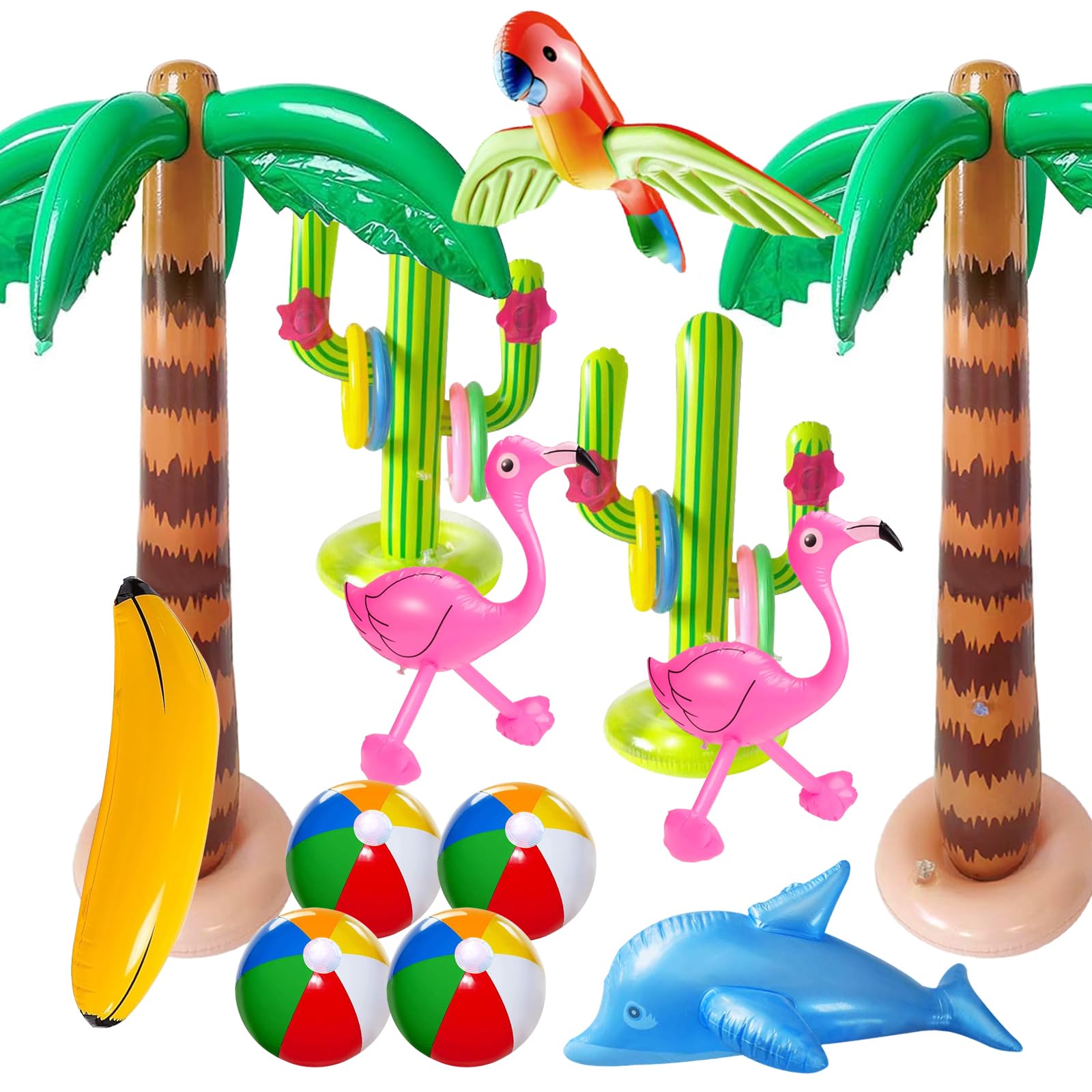 Photo 1 of JipeXter 13-Piece Inflatable Beach Ball Set