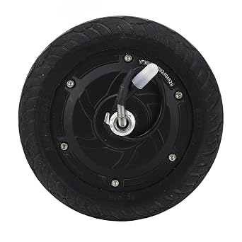 CHICIRIS 8 Inch Electric Scooter Front Wheel Hub Motor 36V 350W Quiet High Power Brushless Motor with Design for Easy Installation