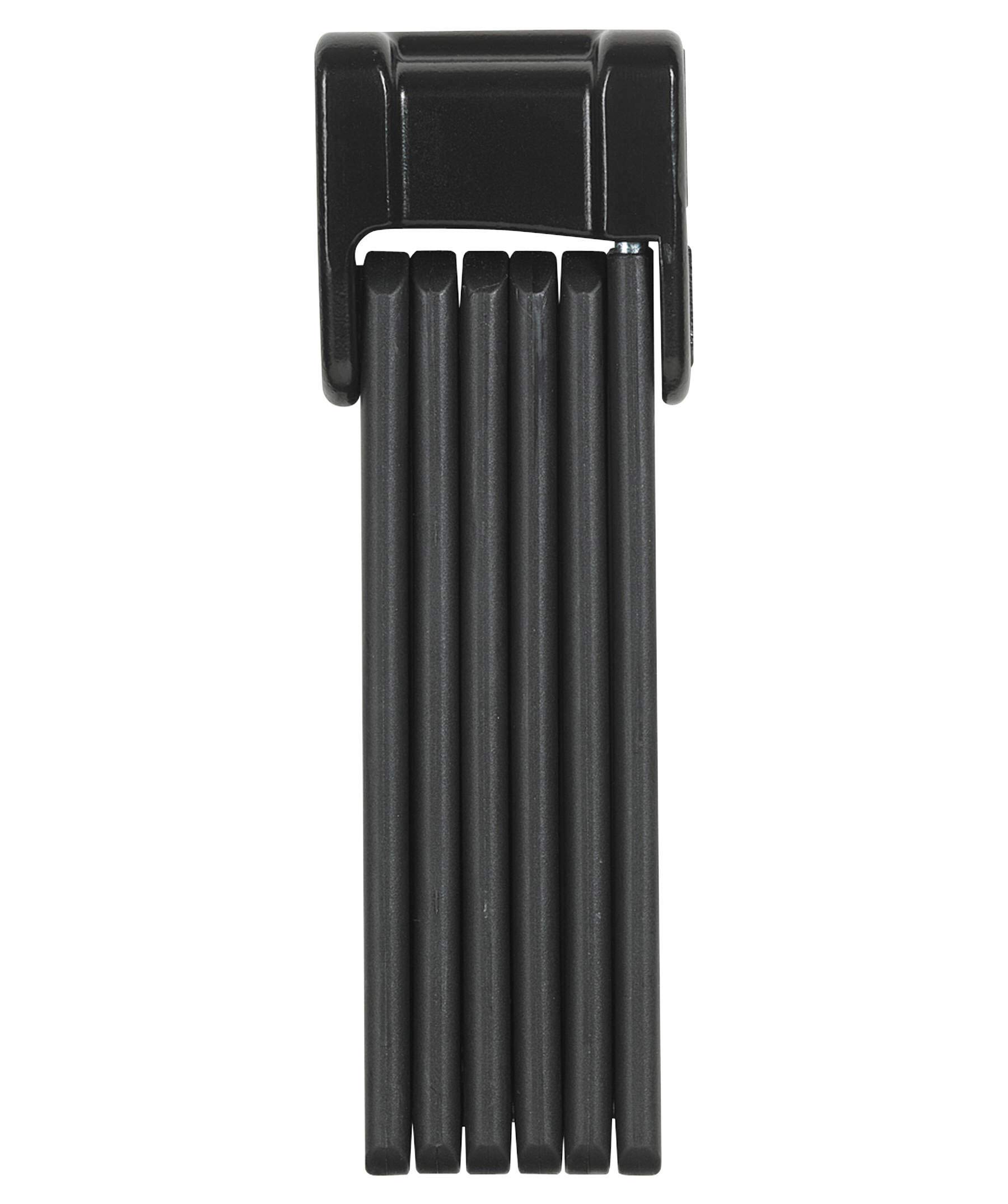 Vue rapprochée de l'antivol pliable ABUS Bordo Classic 5900/90 ST démontrant sa conception articulée.