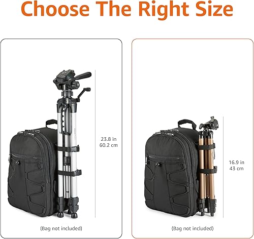 Miniatura 6 de Tienda Basics Soporte de trípode ligero de 50 pulgadas con bolsa