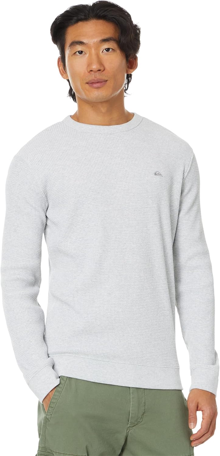 Quiksilver Men's Flanders Waffle Crew Long Sleeve Thermal
