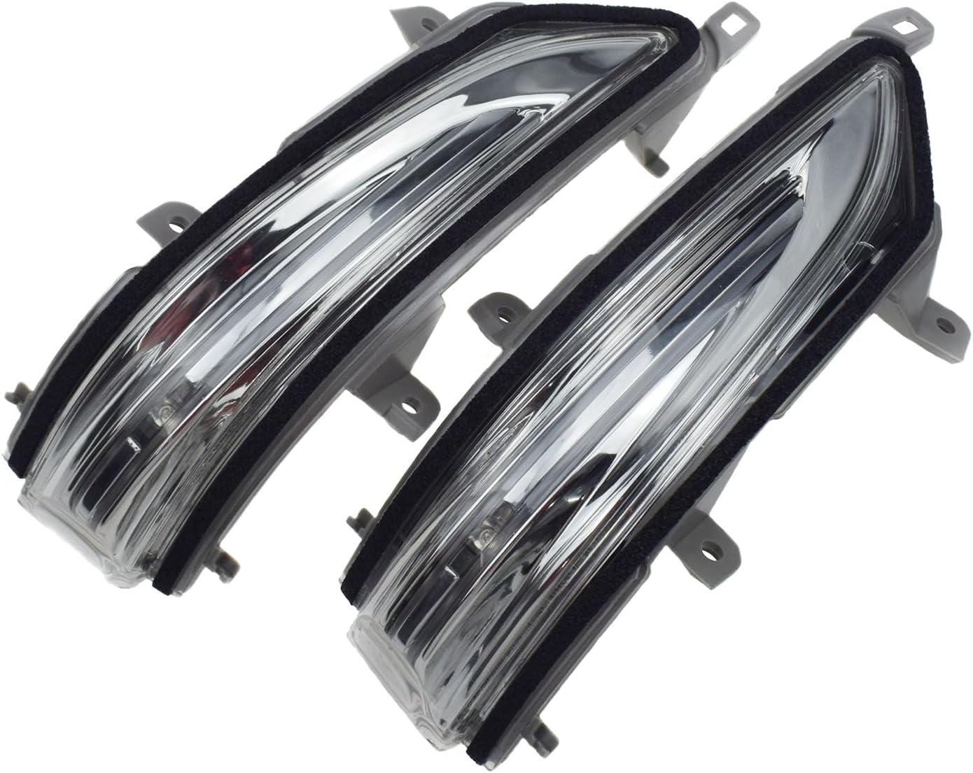 Generic Pair Left Right Side Wing Rearview Mirror Turn Signal Light Indicator Lamp 8173060130 8174060100 Fit for LEXUS LX570 2013-2021 GX460 2010-2021