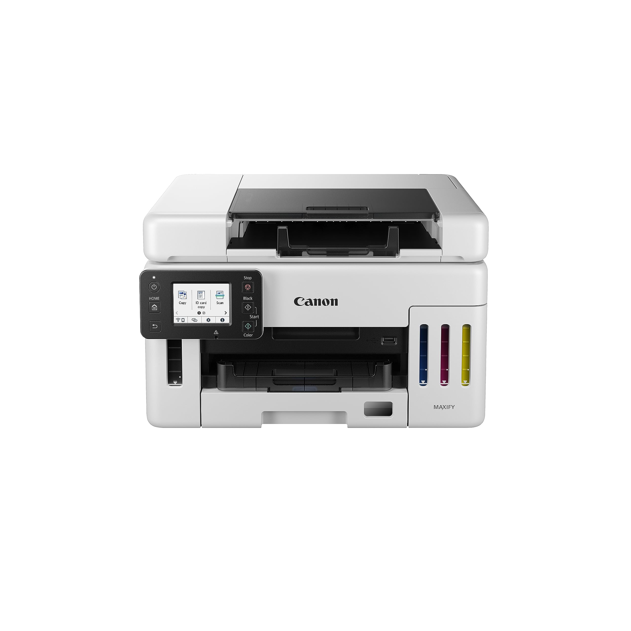 Canon Stampante WiFi per Casa e Ufficio MAXIFY GX6550 - Stampante Multifunzione MegaTank con Scanner e Fotocopiatrice per Casa | Connettività WiFi ed Ethernet