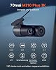 70mai M310 Plus 3K Mini Dash Cam for Cars 1620P WDR WiFi Car Camera Super Night Vision 24-Hour Parking Monitoring with App Control Loop Recording Collision Detection Max 256GB