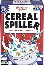 Ridley's Games: Cereal Spiller- The Game of Sweet Sabotage - Family Game for Parties & Game Nights - Nostalgic Packaging - for 3-6 Plays Ages 8+ and 30 Minute Playtime