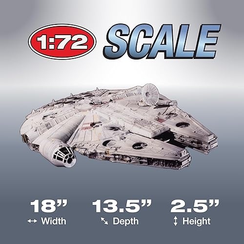 Miniatura 4 de MPC Star Wars: A New Hope Millennium Falcon 1:72 Kit de modelo a escala 1:72