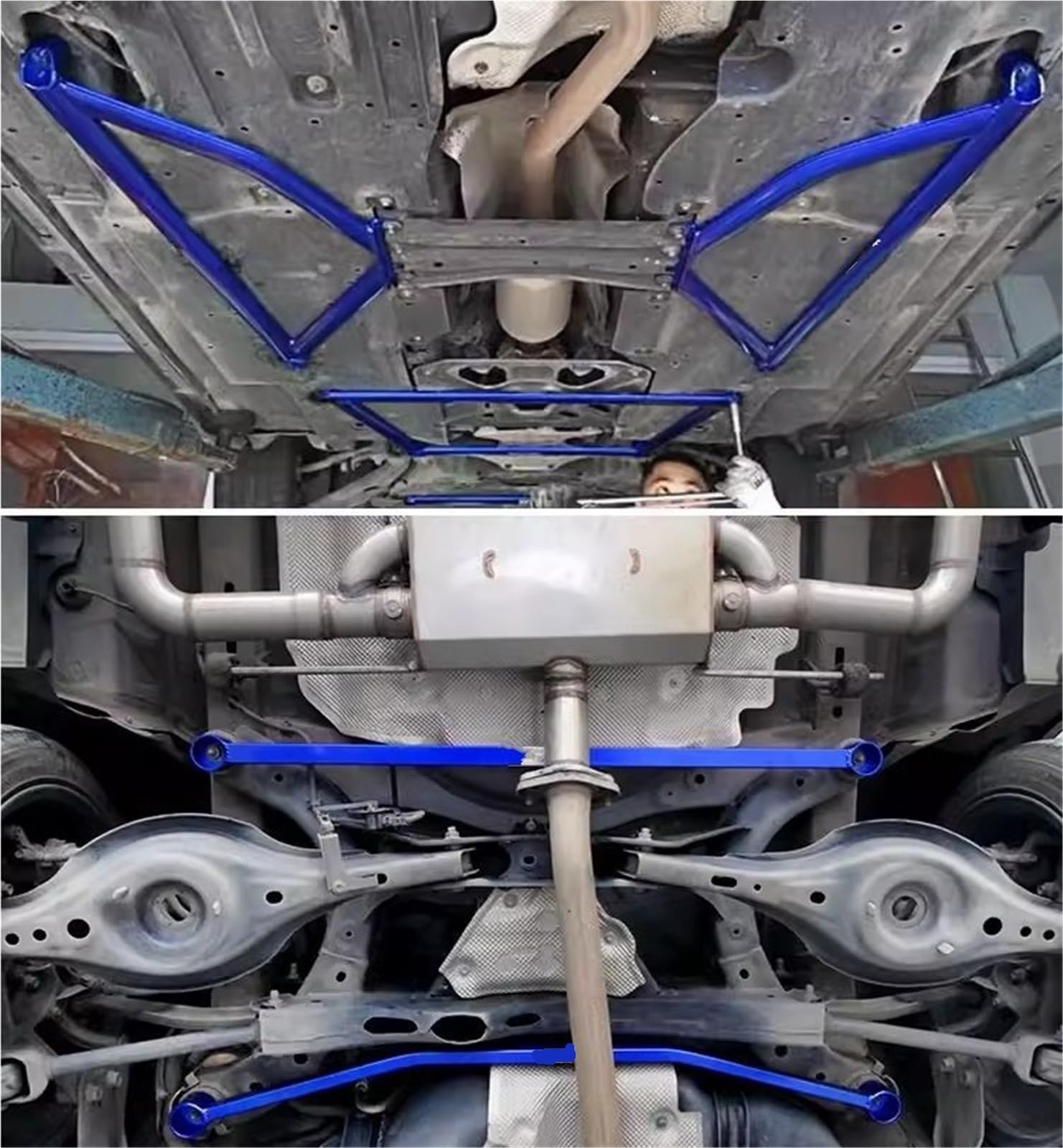 Stabilizator samochodowy Pasuje do Mazdy 3 Axela CX-4 2012-2019 Akcesoria Przedni drążek rozporowy Wzmocnienie podwozia Drążek stabilizatora Łącznik zawieszenia